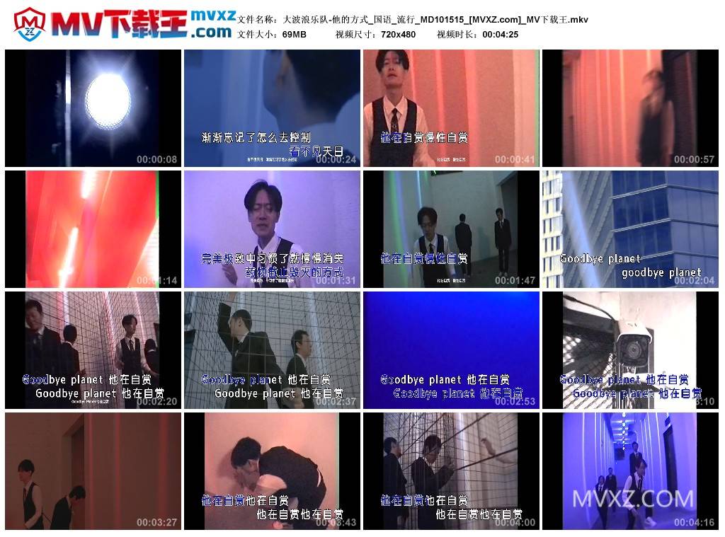 大波浪乐队-他的方式_国语_流行_MD101515